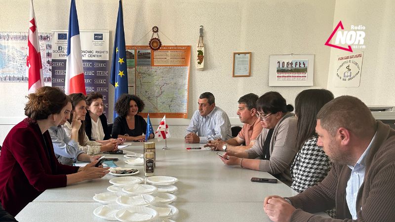 ნინოწმინდას საფრანგეთის ელჩი შერაზ გასრი ესტუმრა